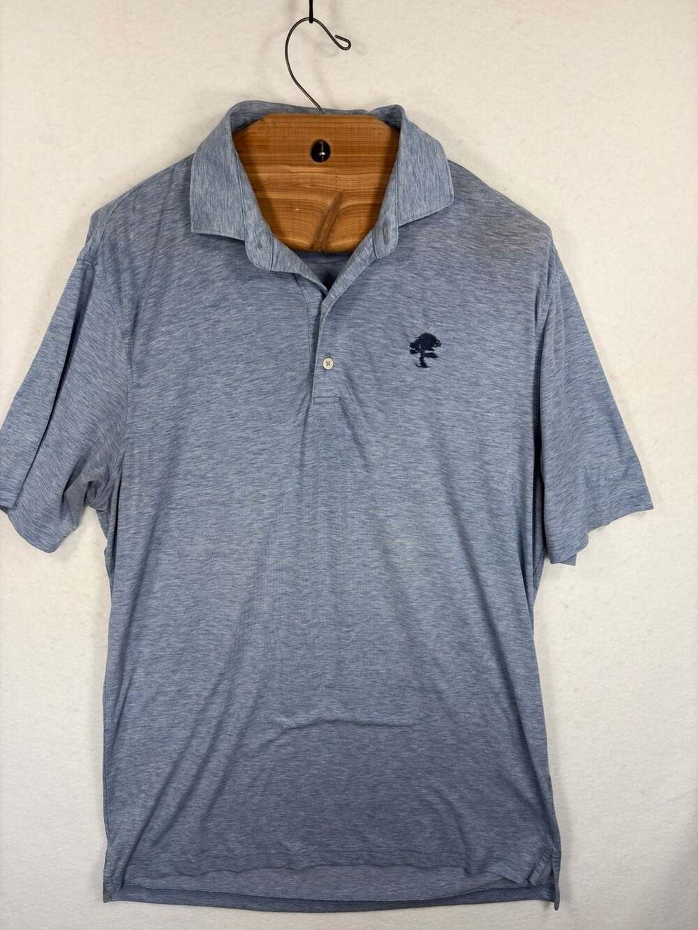 johnnie-O Maddox Performance Polo Shirt Lake Blue